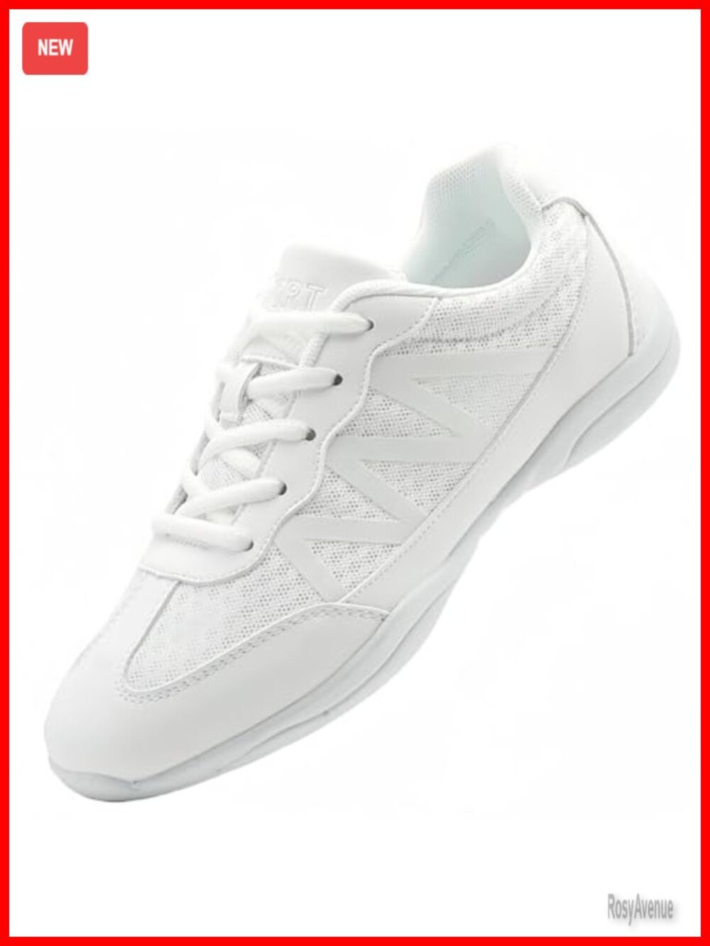 Youth Cheer Shoes Lightweight Breathable Athletic Sneakers